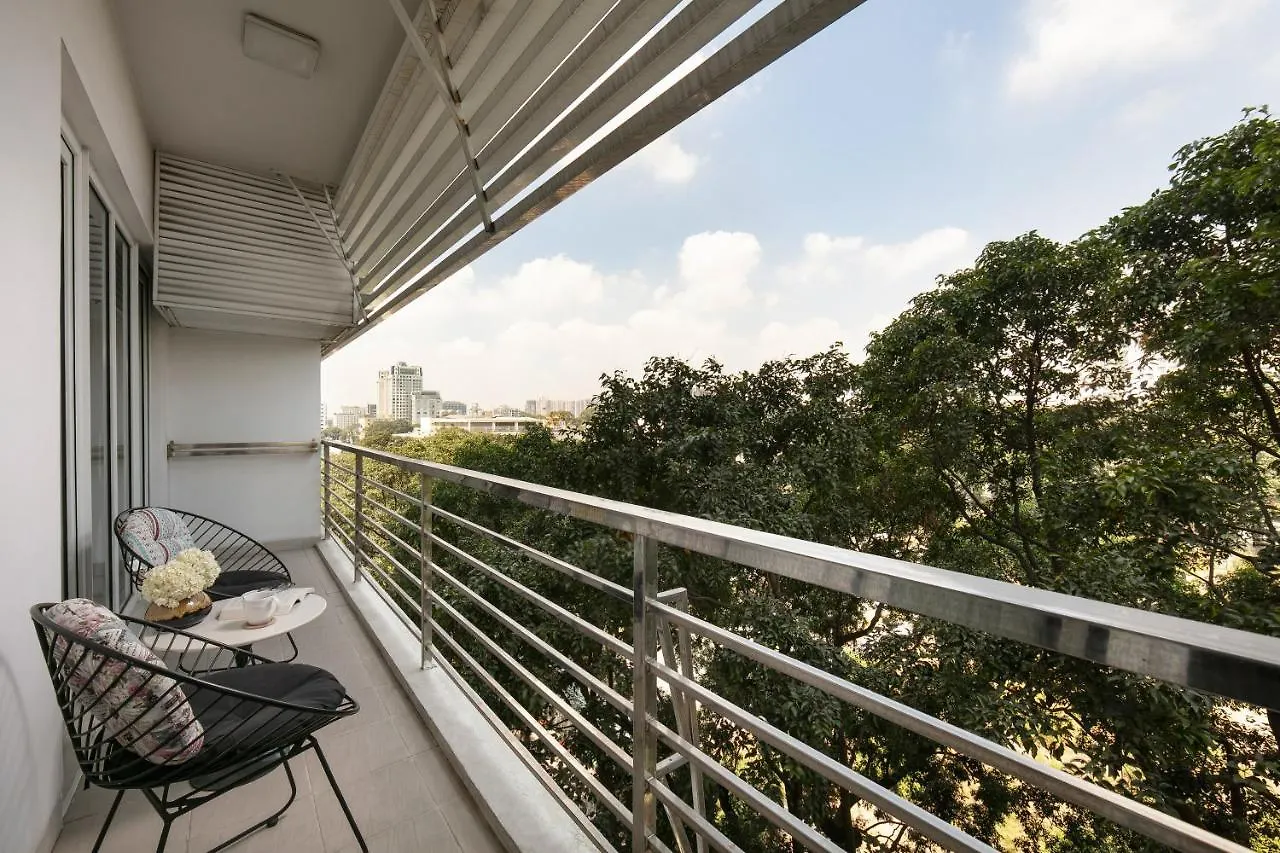 Poonsa Serviced Apartment Ho Či Minovo Město Aparthotel